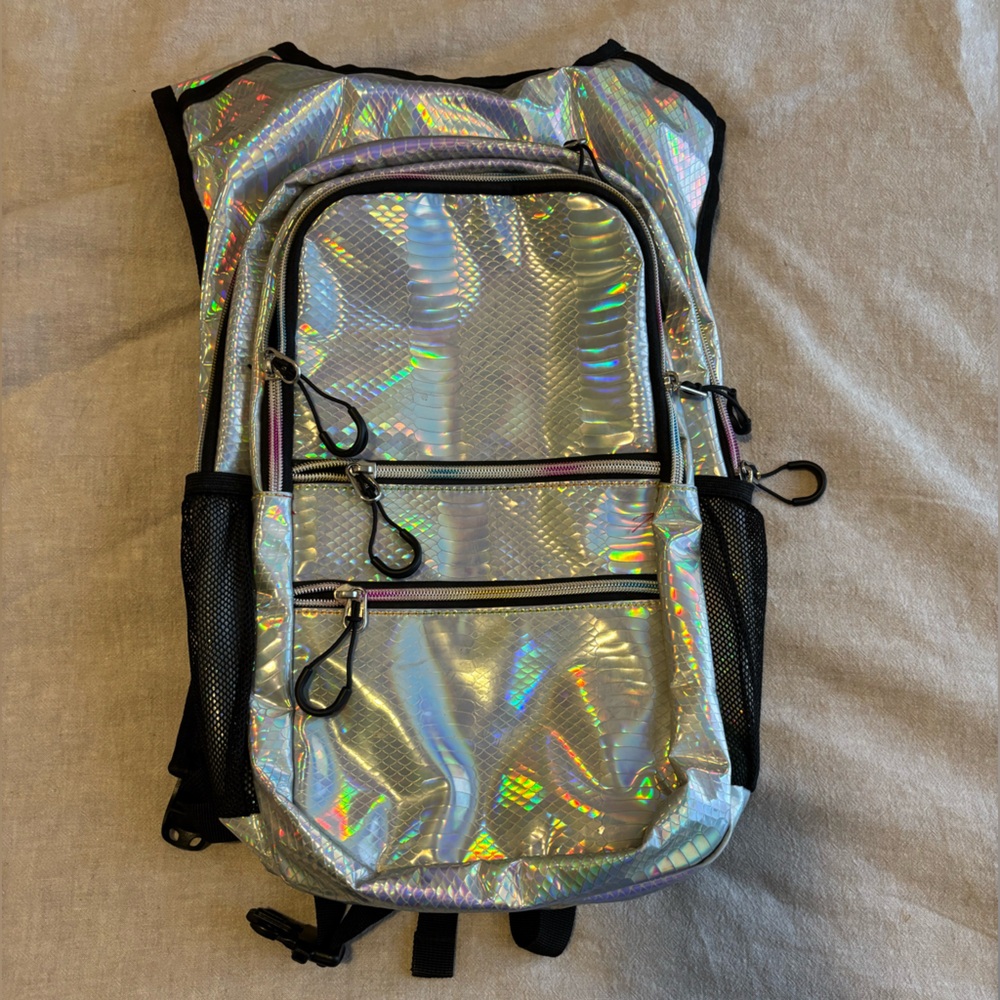 Holographic Festival Backpack